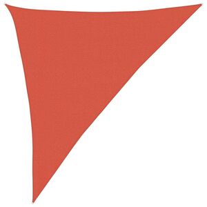 vidaXL Solsegel 160 g/m&sup2; terrakotta 3x4x5 m HDPE