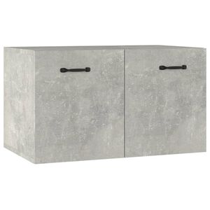 vidaXL V&auml;ggsk&aring;p betonggr&aring; 60x36,5x35 cm konstruerat tr&auml;