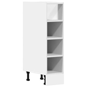 vidaXL Undersk&aring;p "Riga" vit 20x44,5x81,5 cm konstruerat tr&auml;