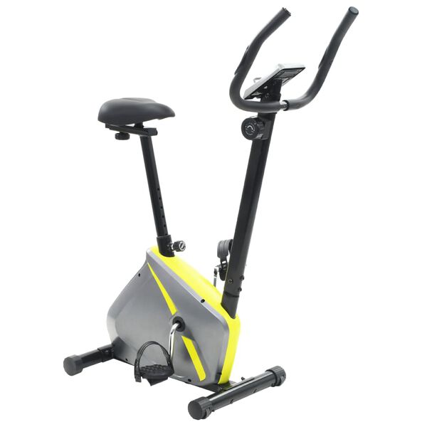 vidaXL Motionscykel magnetisk drift och pulsm&auml;tning