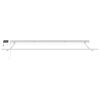 vidaXL Markisram med LED -remsljus Vit 500 × 300 cm Aluminium