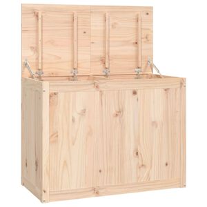 vidaXL Tv&auml;ttkorg 88,5x44x66 cm massiv furu
