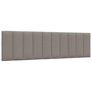 vidaXL Dyna till huvudgavel Hanko taupe 180 cm tyg