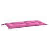 vidaXL B&auml;nkdyna f&ouml;r tr&auml;dg&aring;rden rosa 100x50x7 cm oxfordtyg