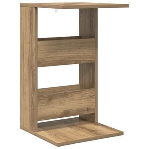 vidaXL Sidobord Artisan Ek 40 x 35 x 60,5 cm Konstruerat tr&auml;
