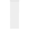 vidaXL Rullgardin m&ouml;rkl&auml;ggning vit 75x210 cm tyg bredd 70,7 cm