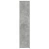 vidaXL Högskåp betonggrå 40x42,5x185 cm konstruerat trä