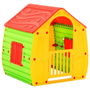 vidaXL Lekstuga f&ouml;r barn 102x90x109 cm