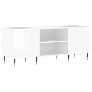 vidaXL Stereob&auml;nk vit h&ouml;gglans 121x38x48 cm konstruerat tr&auml;
