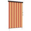 vidaXL Rullgardin Flerf&auml;rgsdesign 100 x 250 cm Tyg och Aluminium