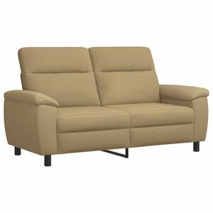 vidaXL Soffa Ljusbrun 178 x 90 x 95 cm Tyg