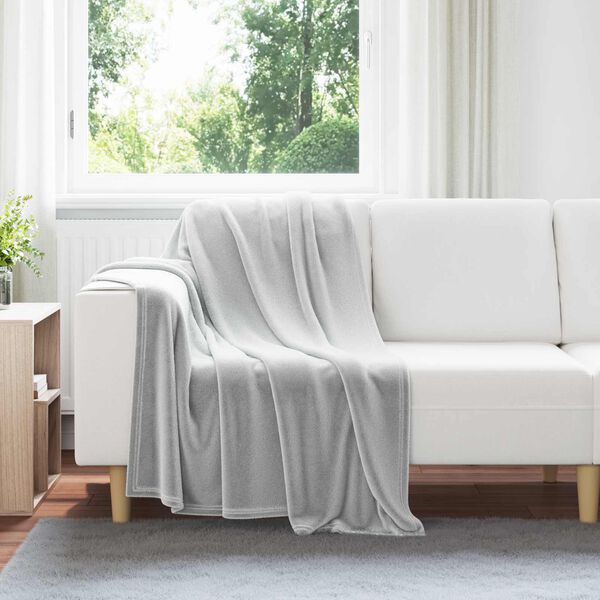 vidaXL Filtar 6 pcs Gr&aring; 130 x 150 cm Fleece