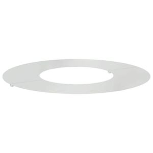 vidaXL l&auml;mplig f&ouml;r Flat tr&auml;dring Silver &Oslash;30/60 cm Galvaniserat st&aring;l
