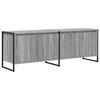 vidaXL TV-sk&aring;p 140 x 36 x 49,5 cm Gr&aring; Sonoma Konstruerat tr&auml;
