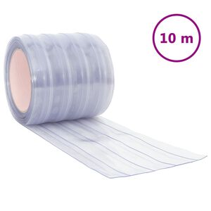 vidaXL K&ouml;ldrid&aring; transparent 200x1,6 mm 10 m PVC