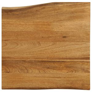 vidaXL Bordsskiva 40x40x3,8 cm levande kant massivt mangotr&auml;