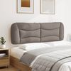 vidaXL Headboard Cushion "Hvar" Taupe 160 cm Fabric