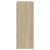 vidaXL Skohylla sonoma-ek 60x21x57 cm konstruerat trä