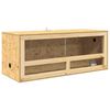 vidaXL Terrarium Brun 100 x 40 x 90 cm OSB