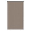 vidaXL Utomhus Rullgardin 90% UV Block Taupe 80 x 140 cm HDPE