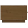 vidaXL Soffbord honungsbrun 60x53x35 cm massiv furu
