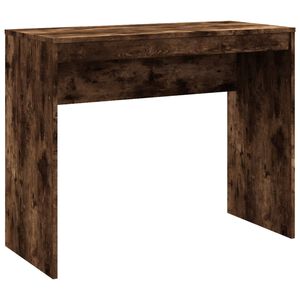 vidaXL Skrivbord r&ouml;kf&auml;rgad ek 90x40x72 cm konstruerat tr&auml;