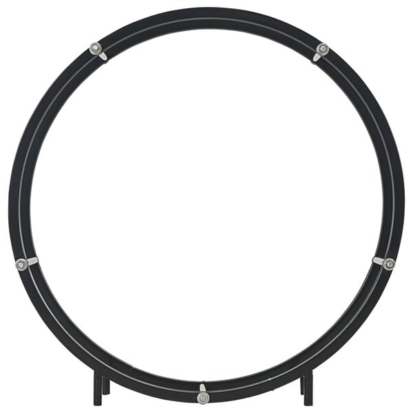 vidaXL Vedst&auml;ll svart 70x20x70 cm st&aring;l