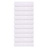 vidaXL Handdukar FROGN 10 st vit 50x100 cm 360 gsm