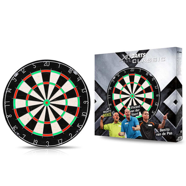 XQmax Darts Pilkastningstavla Klassisk Bristle