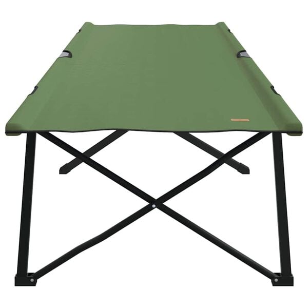 vidaXL Fällbar Camping Säng Amy gul 206 x 76 x 74 cm Oxford tyg