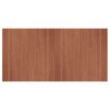 vidaXL Matta rektangulär brun 100x200 cm bambu
