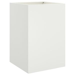 vidaXL Odlingsl&aring;da vit 52x48x75 cm st&aring;l