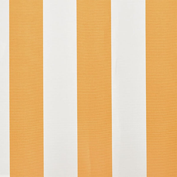 vidaXL Markisduk solros 6 x 3 m gul & vit (utan ram)