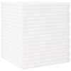 vidaXL Odlingsl&aring;da vit 60x60x68,5 cm massiv furu