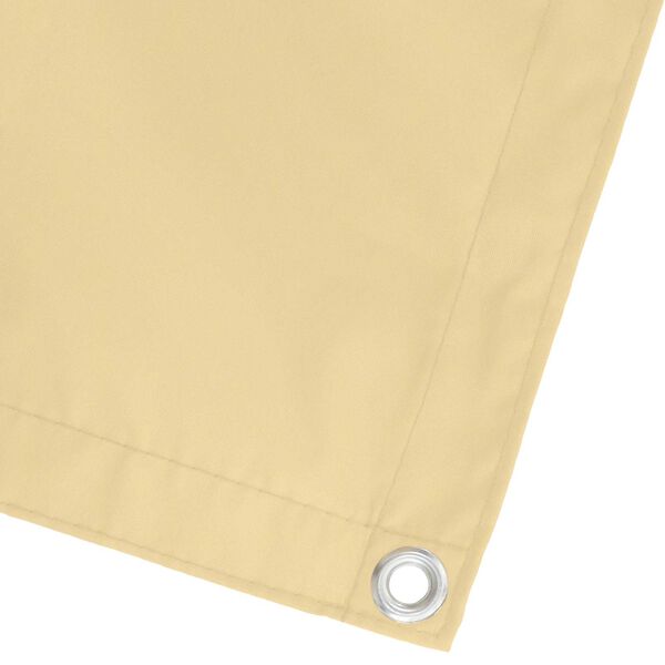 vidaXL Balkong Sk&auml;rm Sand 110 x 700 cm Oxford Tyg