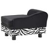 vidaXL Hundsoffa svart 57x34x36 cm plysch