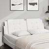 vidaXL Headboard Cushion "Zadar" White 160 cm Faux Leather