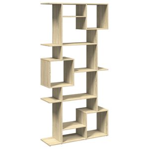 vidaXL Bokhylla sonoma-ek 92x29x188 cm konstruerat tr&auml;