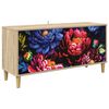 vidaXL TV-sk&aring;p KIEL 102 x 33 x 50 cm Sonoma-ek Konstruerat tr&auml;