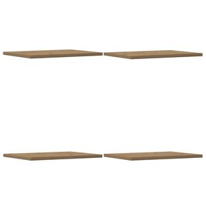 vidaXL Hyllplan 4 st artisan ek 40x30x1,5 cm konstruerat tr&auml;