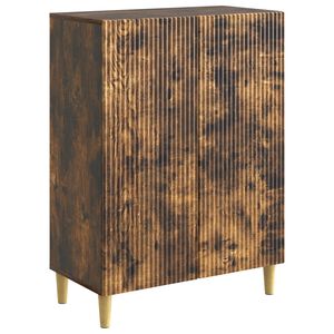 vidaXL Sideboard R&ouml;kt ek 66 x 34,5 x 90 cm Konstruerat tr&auml;