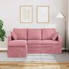 vidaXL Soffa Rosa