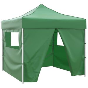 vidaXL Partyt&auml;lt 291 x 291 x 315 cm Gr&ouml;n Oxford Tyg