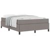 vidaXL B&auml;ddfj&auml;der Taupe 160 x 200 cm tyg