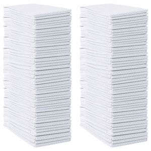 vidaXL Träningspad för djur Enfärgad 100 pcs 120 x 80 cm