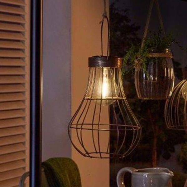 Luxform Solcellslampa f&ouml;r tr&auml;dg&aring;rd LED Manchester