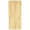 vidaXL Bokhylla 104x33x76 cm massiv furu