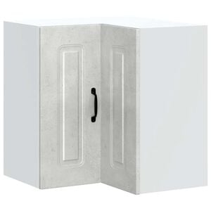 vidaXL V&auml;ggh&ouml;rnsk&aring;p f&ouml;r k&ouml;k Kalmar betonggr&aring; konstruerat tr&auml;