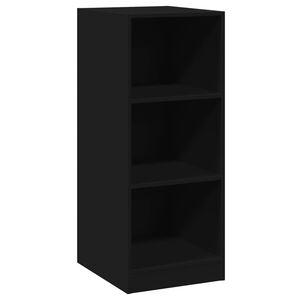 vidaXL Garderob svart 48x41x102 cm konstruerat tr&auml;