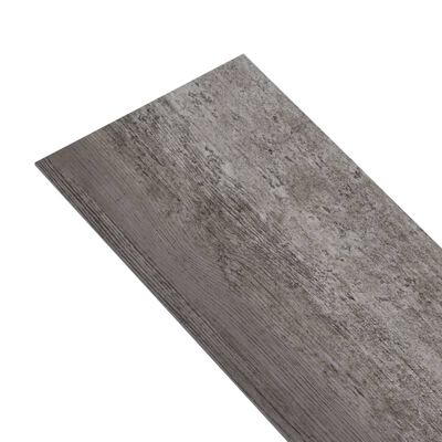 vidaXL Ej självhäftande PVC-golvplankor 5,26 m² 2 mm randigt trä